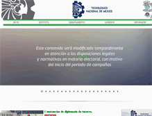 Tablet Screenshot of ittlahuac.edu.mx